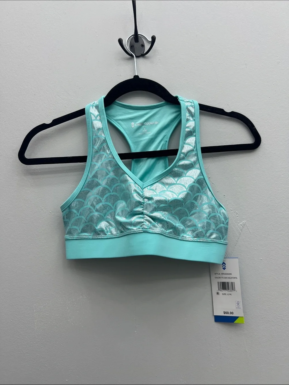 Girls Free Country Bikini Top